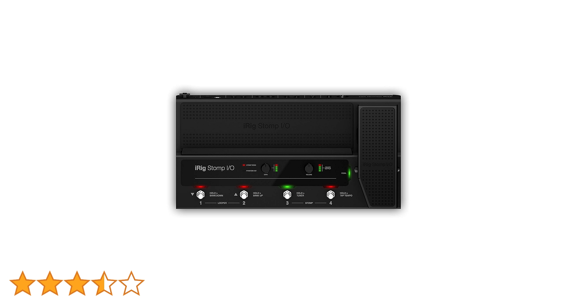 IK Multimedia iRig Stomp Controlador de Pedalboard USB I/O e